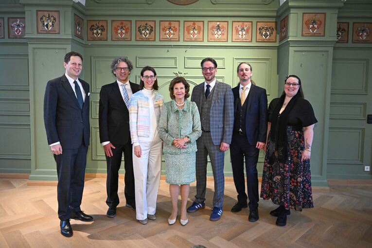 Königin Silvia feiert Jubiläum der Mentor-Stiftung Königin Silvia feiert Jubiläum der Mentor-Stiftung