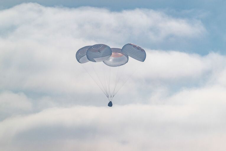 Rückkehr der SpaceX-Besatzung «Crew 12» Rückkehr der SpaceX-Besatzung «Crew 12»