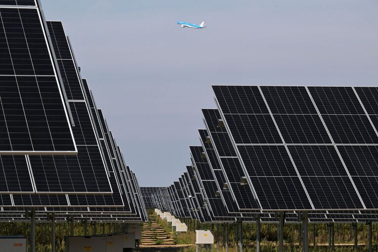 Agri-Photovoltaik-Anlage in Schönefeld Agri-Photovoltaik-Anlage in Schönefeld