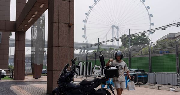 Luftverschmutzung in Singapur