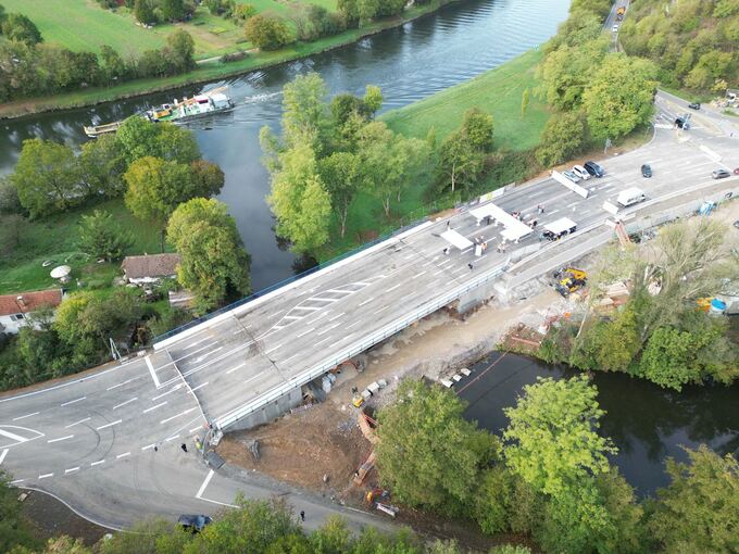 Neue Murrbrücke in Expressbauweise Neue Murrbrücke in Expressbauweise