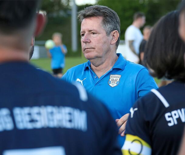 Ist von seinem Team überzeugt: Besigheims Sportchef George Carter.