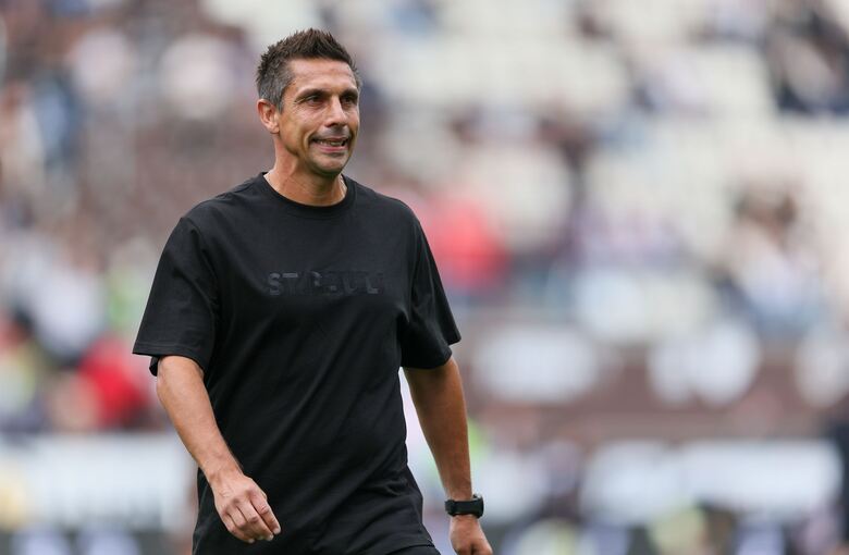 Trainer Marcel Rapp vom FC St. Pauli Trainer Marcel Rapp vom FC St. Pauli