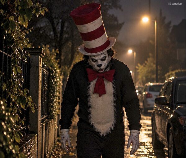 Auf dem sozialen Netzwerk Tik-Tok werden unzählige ähnliche Videos und Fotos von vermeintlichen Sichtungen des „Cat in the Hat“ gepostet.