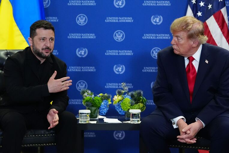 Selenskyj und Trump. Selenskyj und Trump.