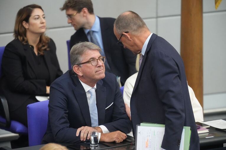 Kulturstaatsminister Weimer und Bundeskanzler Merz Kulturstaatsminister Weimer und Bundeskanzler Merz
