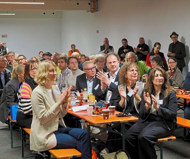 Zahlreiche Gäste beim Tafel-Jubiläum in Ludwigsburg.