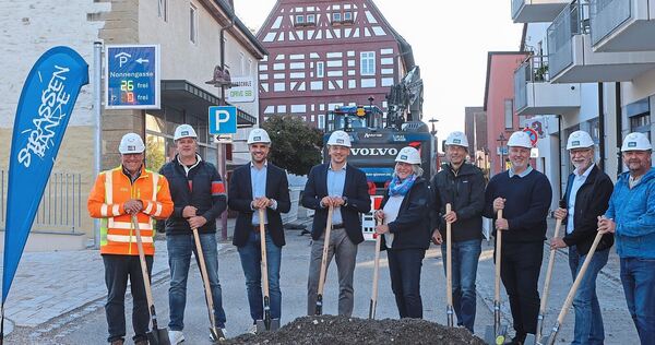 Jetzt geht‘s los: Die Sanierung der Löchgauer Ortsmitte startet.