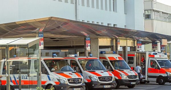Notaufnahme am Ludwigsburger Klinikum: Das Patientenaufkommen ist hier zuletzt stark gestiegen.