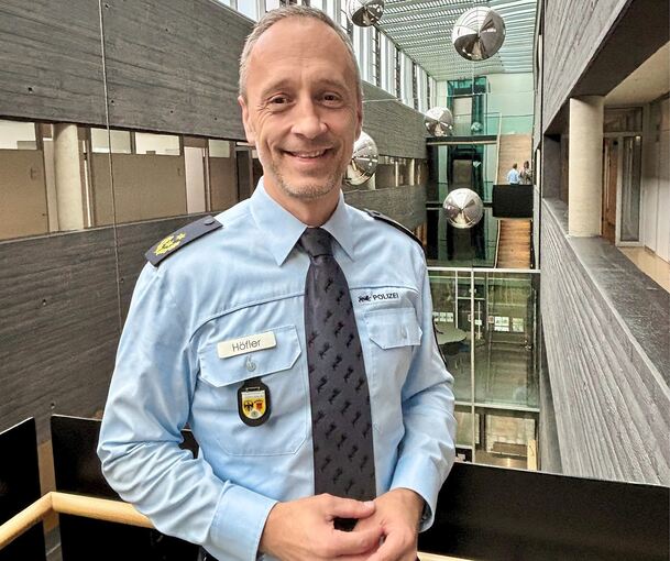 Carsten Höfler hat im Ludwigsburger Polizeipräsidium interimsweise die Leitung übernommen.