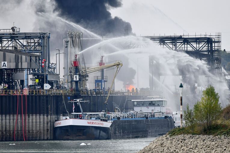 Explosion bei BASF Explosion bei BASF