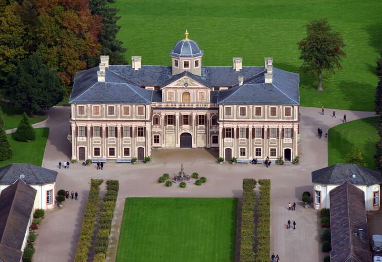 Luftbild Schloss Favorite Luftbild Schloss Favorite