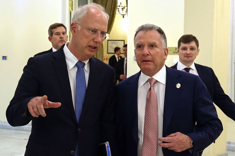 Russlands Gesandter Dmitrijew und US-Sondergesandter Witkoff