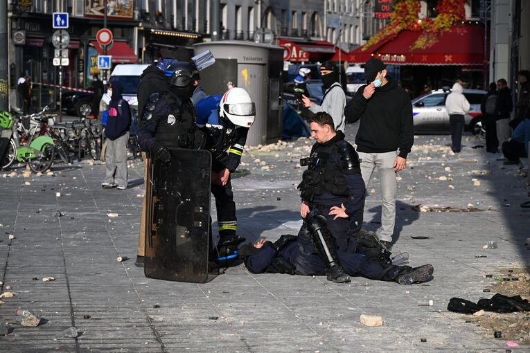 Protesttag in Frankreich