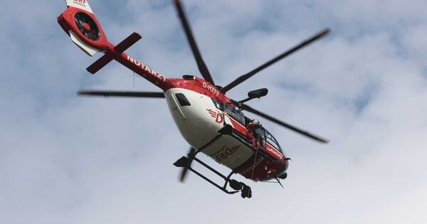 Rettungshubschrauber im Einsatz