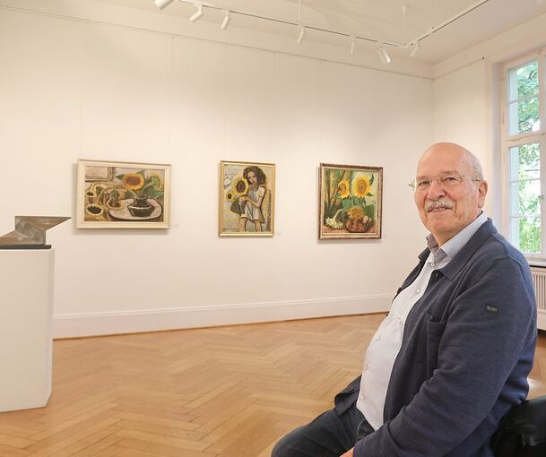 Hinter der schonungslosen Genauigkeit wird eine tiefe Menschlichkeit sichtbar: Galerist Rudolf Bayer in der Ausstellung zu Otto Dix.