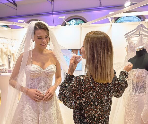 Welche Trends gibt es in Sachen Hochzeitskleid? Eine wichtige Frage bei der Hochzeitsmesse.