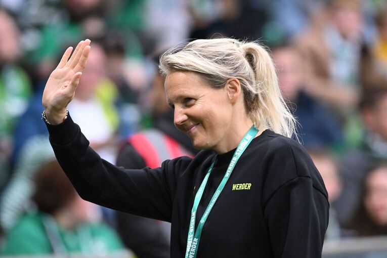 Trainerin Friederike Kromp von Werder Bremen Trainerin Friederike Kromp von Werder Bremen