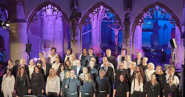Gospelkonzert erfüllt die Cyriakuskirche in Bönnigheim mit feinen Klängen