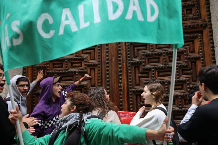 Proteste in Madrid