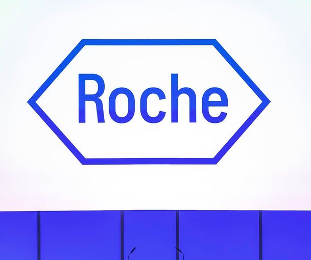 Logo des Schweizer Pharmakonzerns Roche.