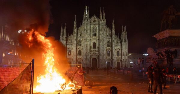 Proteste in Italien