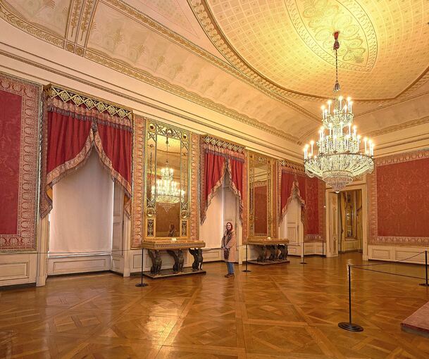Ohne Mobiliar: Das Appartement von König Friedrich I.