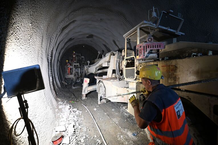 Baustelle Brennerbasistunnel Baustelle Brennerbasistunnel