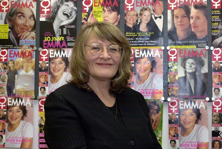 Alice Schwarzer beim 25-jährigen «Emma»-Jubiläum