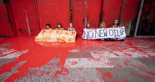 Öl-Protest