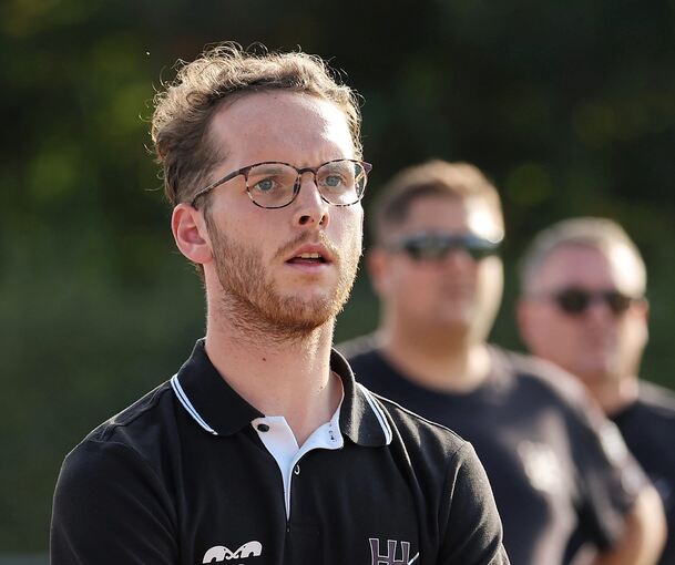 Werkstudent in Aufbauarbeit: Johannes Oberlies.