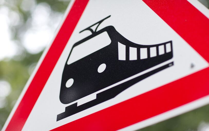 Unfall am Bahnübergang Unfall am Bahnübergang