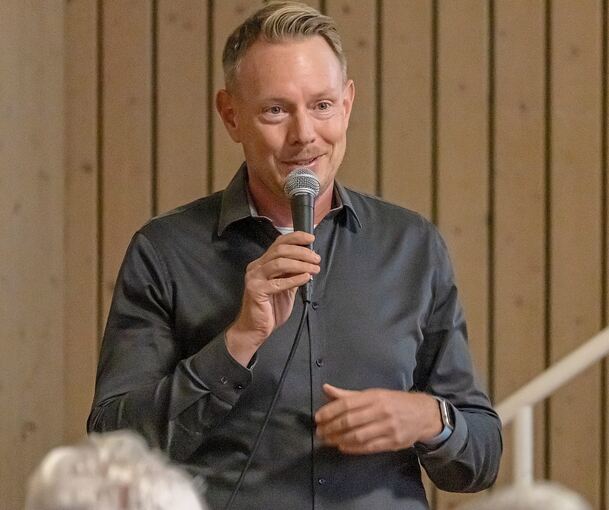 „Ich arbeite extrem gerne in Ludwigsburg“, sagt Bürgermeister Sebastian Mannl. Dennoch ist er offen für eine neue berufliche Herausforderung.