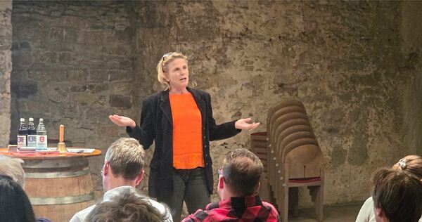 Katja Fischer, Fundraising-Managerin der Stadtverwaltung Ludwigsburg, sprach über Finanzierungsmöglichkeiten.