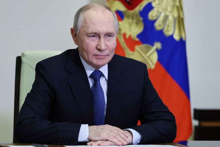 Russlands Präsident Putin Russlands Präsident Putin