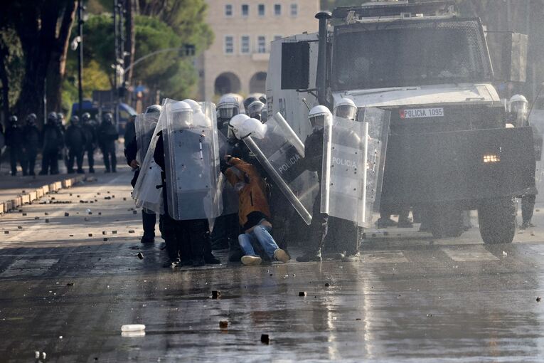 Proteste in Albanien