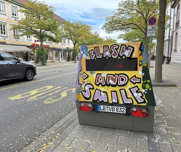 Seit Februar hat dieser Blitzer in der Wilhelmstraße tausende Autofahrer erwischt.