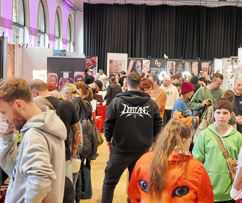 In der Ludwigsburger Reithalle: Volles Haus auf der Tattoo Convention.