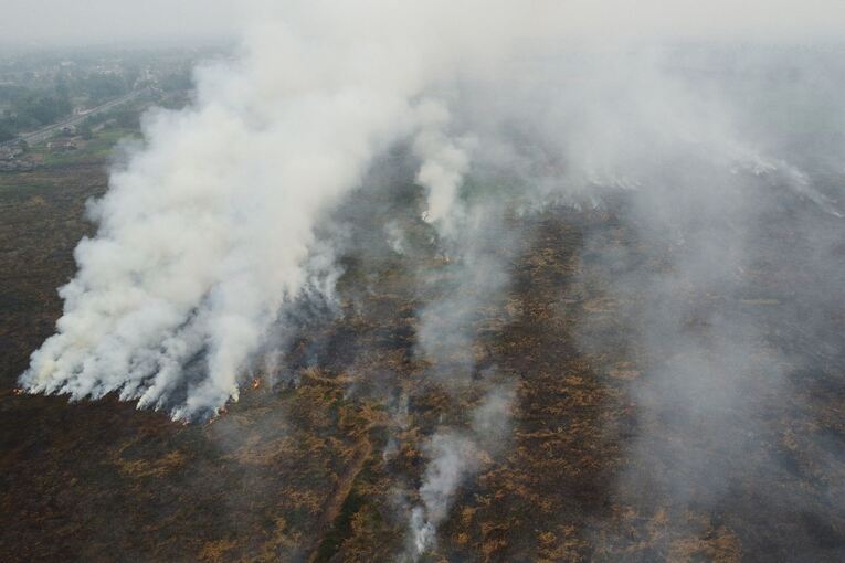 Waldbrände in Indonesien