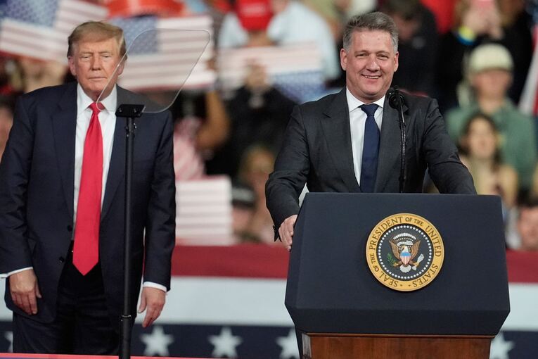 Donald Trump und Gernot Döllner