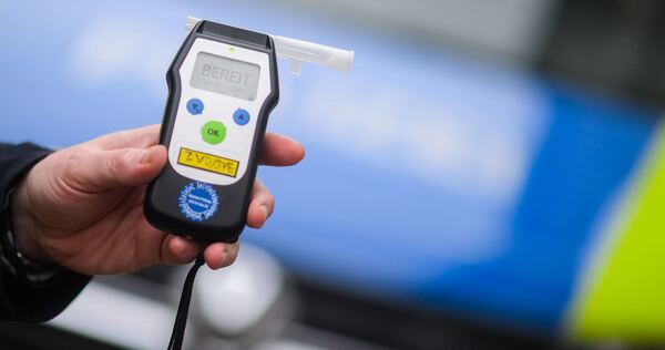 Alkoholtest Polizei