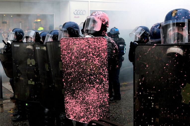 Frankreich fährt massive Polizeimacht bei neuem Protest auf Frankreich fährt massive Polizeimacht bei neuem Protest auf