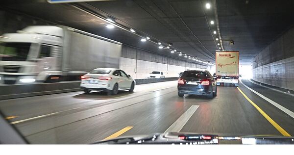 Der Engelbergtunnel ist in der Nacht auf den 1. November komplett gesperrt.