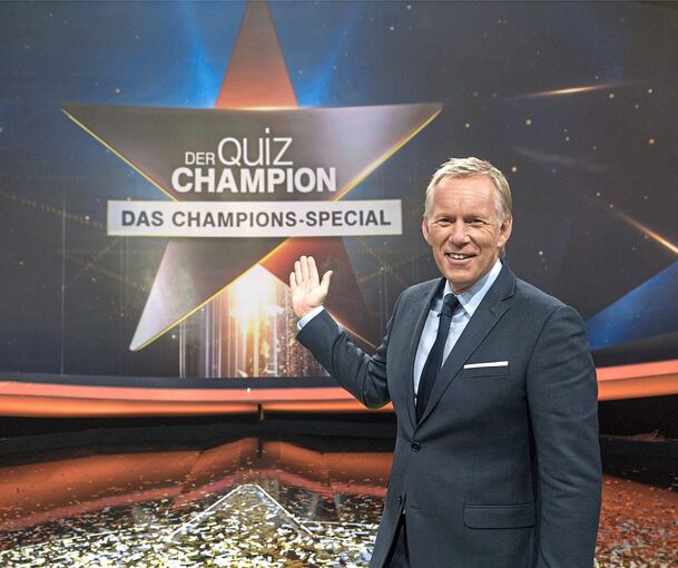 Johannes B. Kerner moderiert die ZDF-Show „Der Quiz-Champion“ seit über zehn Jahren.