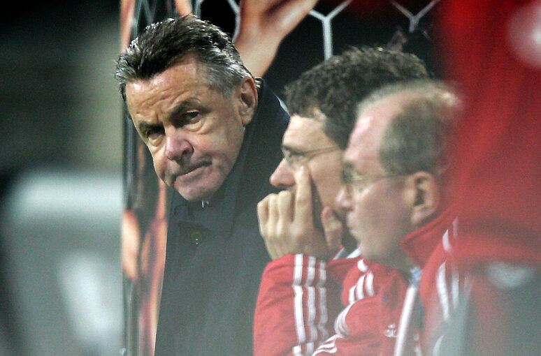 Ottmar Hitzfeld und Michael Henke