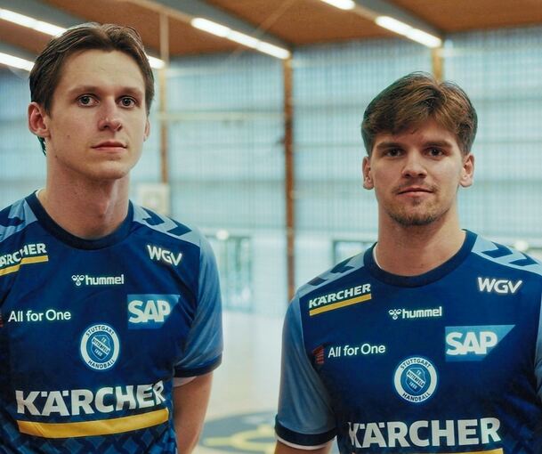 Zwei Bietigheimer im Stuttgarter Dress: Maxim Orlov (links) und Alexander Pfeifer.