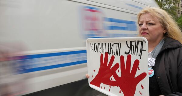 Proteste in Serbien
