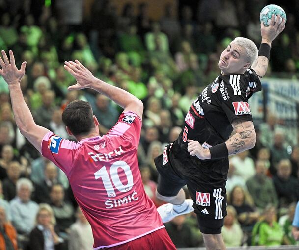 Können für Furore sorgen: Marek Nissen und das Ensemble des HC Erlangen.
