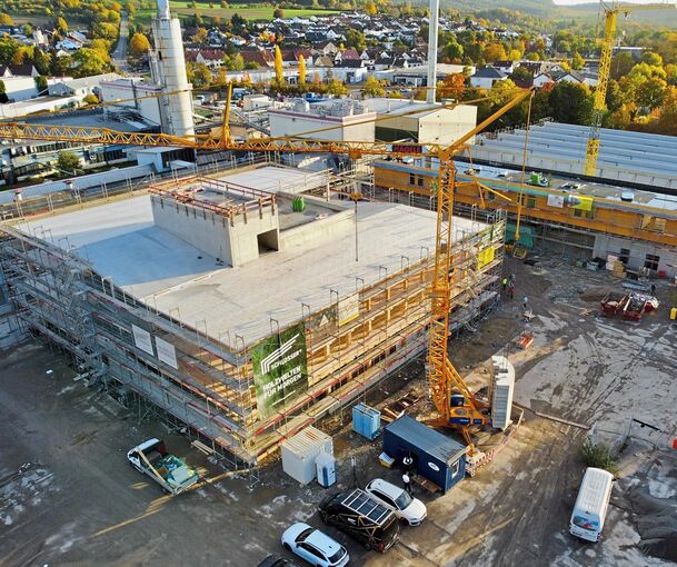 Der Mobility Hub wird das Herzstück für Mobilität und Energie im neuen Quartier Bottwarwiesen.