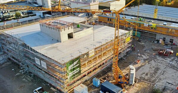 Der Mobility Hub wird das Herzstück für Mobilität und Energie im neuen Quartier Bottwarwiesen. Der Mobility Hub wird das Herzstück für Mobilität und Energie im neuen Quartier Bottwarwiesen.